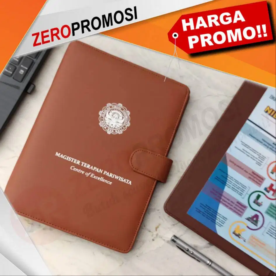 Merchandise Eksklusif Buku Agenda Kulit