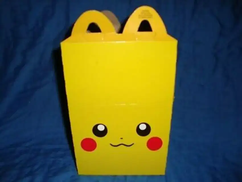 Happy meal pokemon mainan tas mcdonalds pokemon