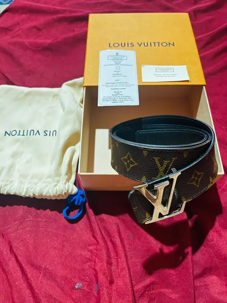 Belt Louis Vuitton 100% ORIGINAL Gesper Tali Pinggang LV ORIGINAL