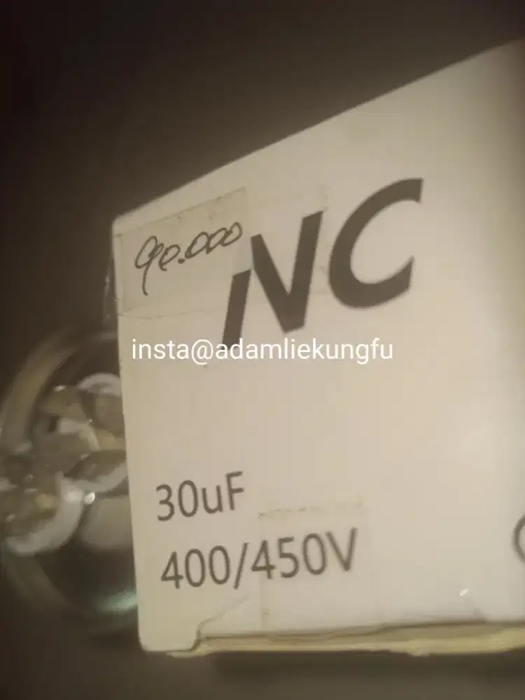 kapasitor ac / capacitor ac 30 micro / 30 uf , 3/4 pk , 1 pk