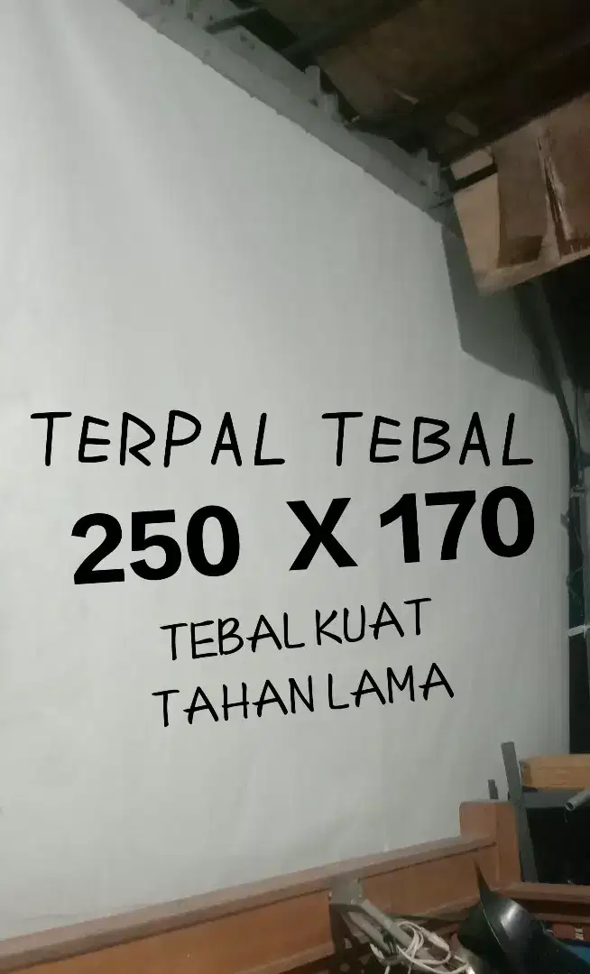 Terpal minimalis tebal