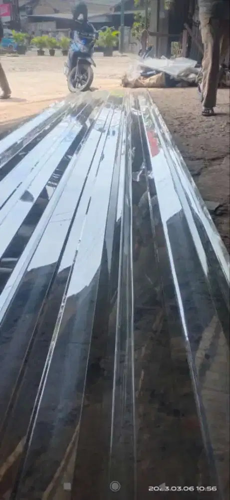 Atap Bening Transparan Premium