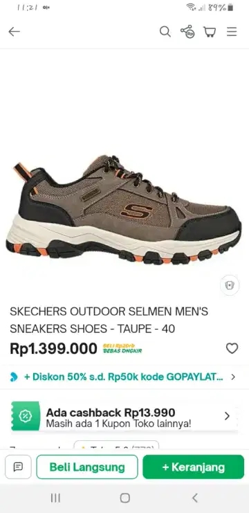 Sepatu skechers hot sale outdoor