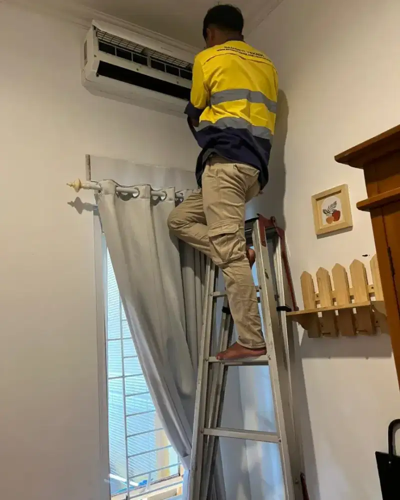 Jasa Teknisi Tukang Servis Service Cuci AC Jogja Bantul Sleman