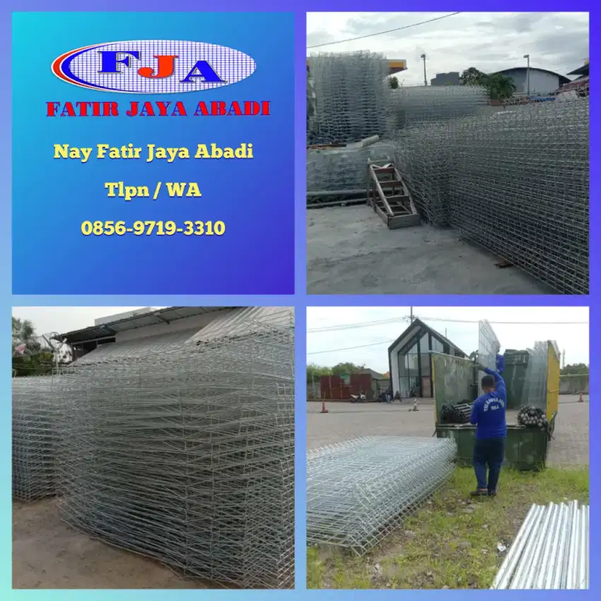Pagar BRC T.90 x L.240 x Dia 6 mm Elektropleating