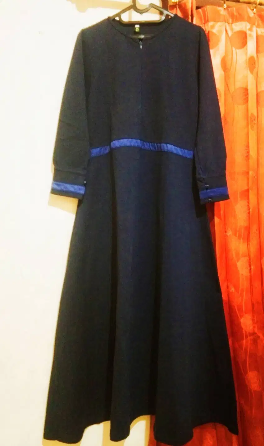 Gamis Biru Dongker