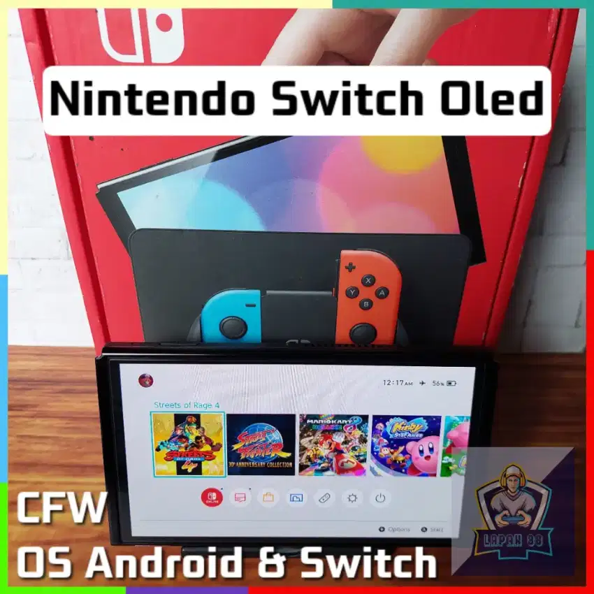 Nintendo Switch Oled (OS Switch + Android) full games