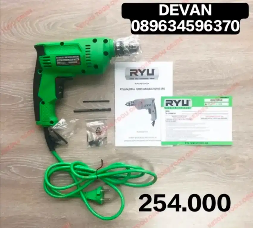 Bor ryu 10mm RDR10-3RE murah bergaransi