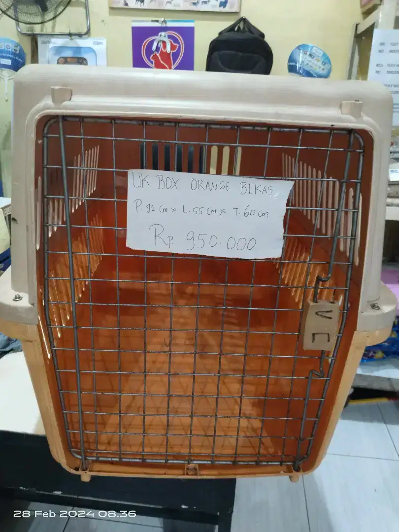 Dijual kennel box / pet cargo