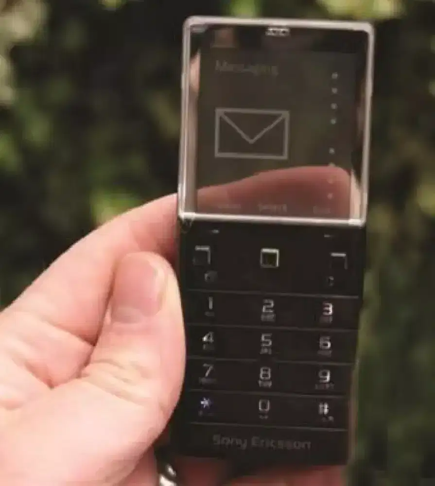 handphone transparant jadul sony xperia pureness