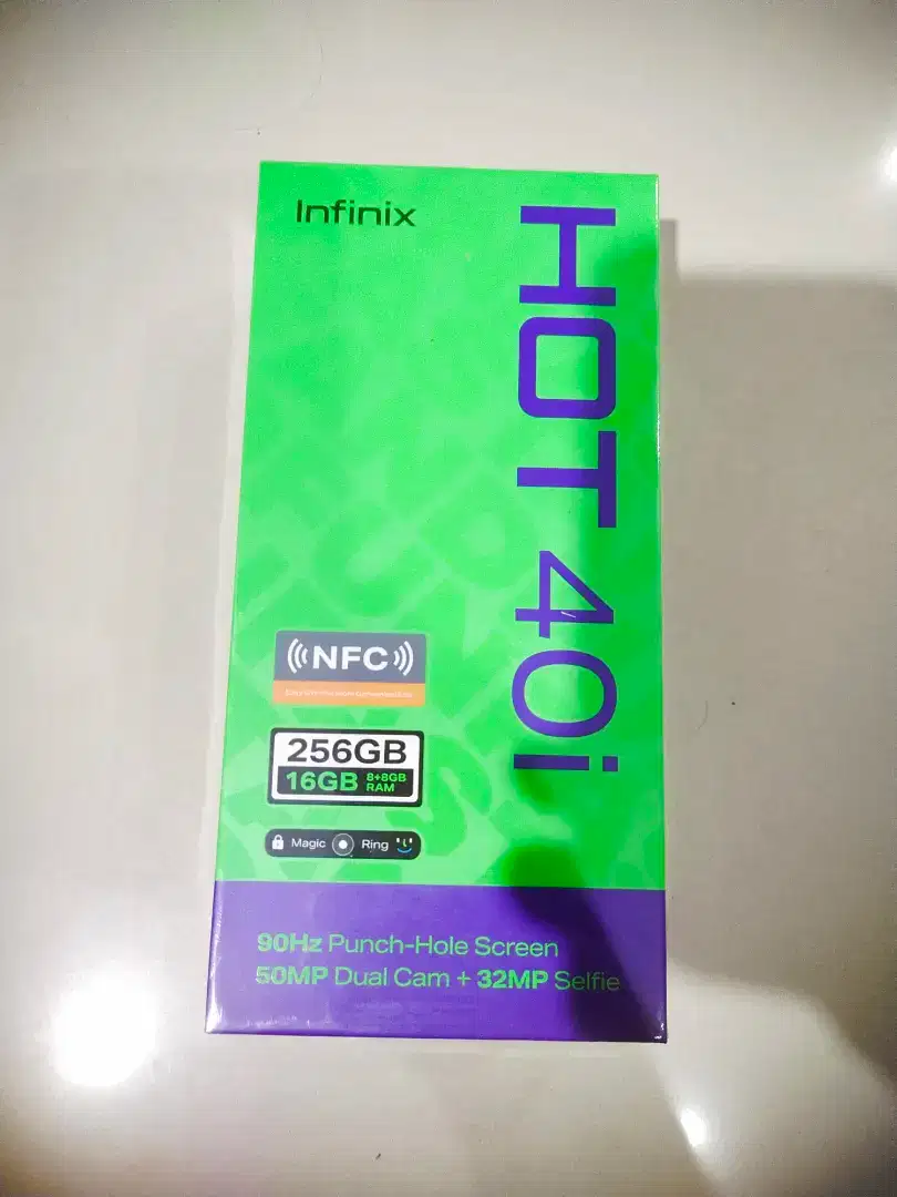 Infinix Hot 40i 8+8/256Gb Garansi Resmi