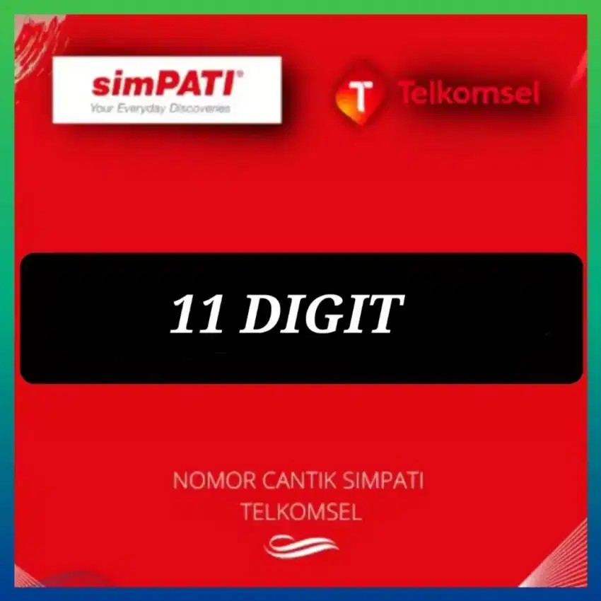 SUPER VIP 11 DIGIT Telkomsel simpati jadoel kolektor