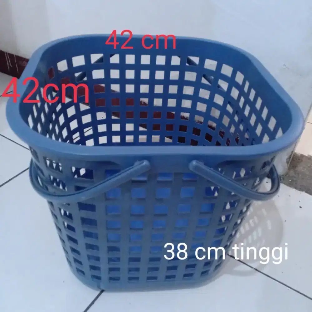 Keranjang besar 42 cm besar tebal