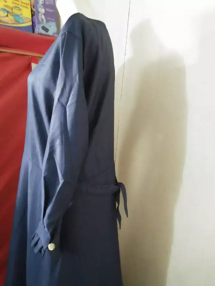 Gamis size L warna biru