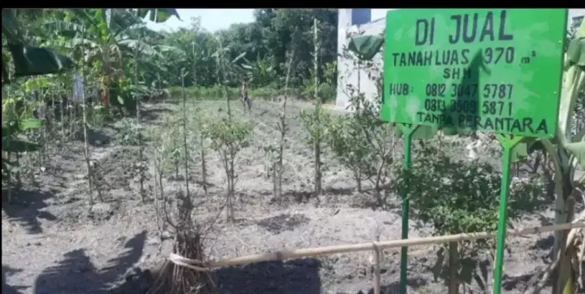 Tanah Pekarangan SHM Siap Bangun