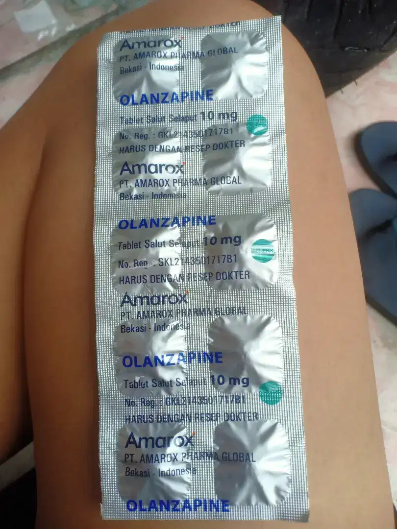 Vitamin OLANZAPINE 10 MG, Amarox, Origina, Nego sajal