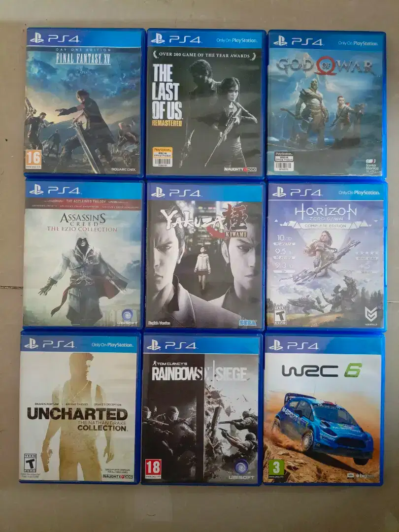 Kaset PS4 judul New