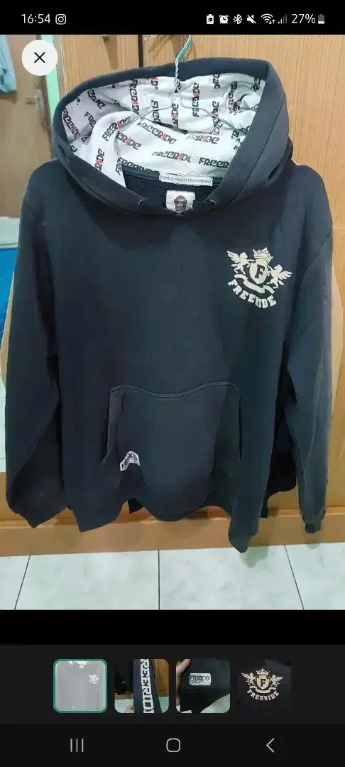 Jaket pria hitam