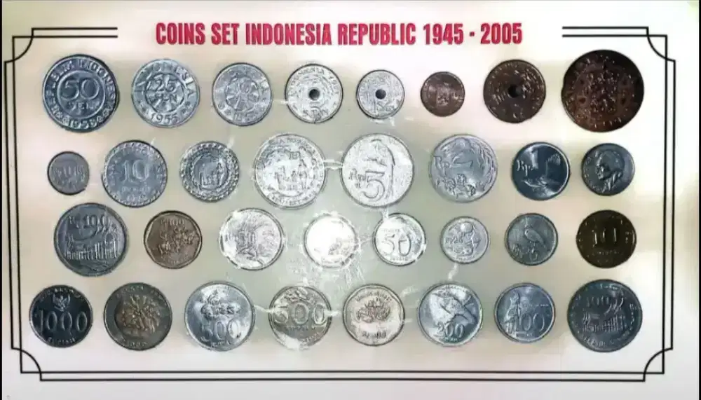 Coin set Uang Indonesia 1945-2005