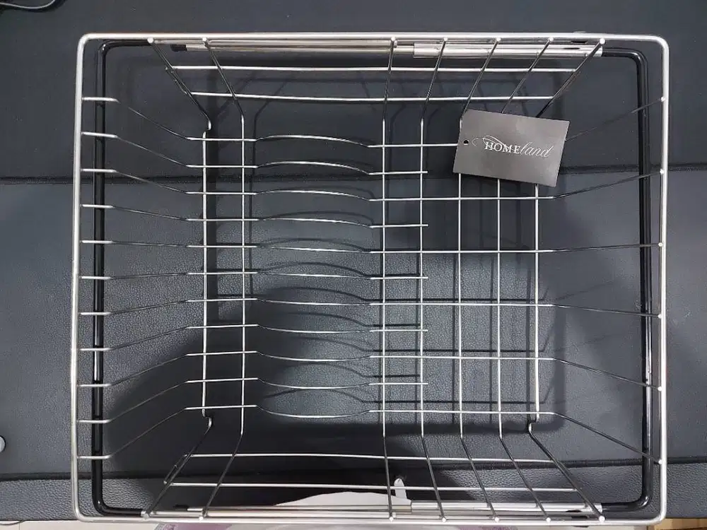 Expandable Disk Rack, Stainless Steel. Baru