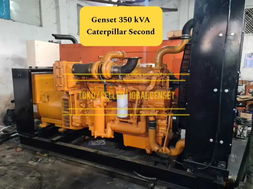 Genset 350 kVA Caterpillar CAT 3406 Second