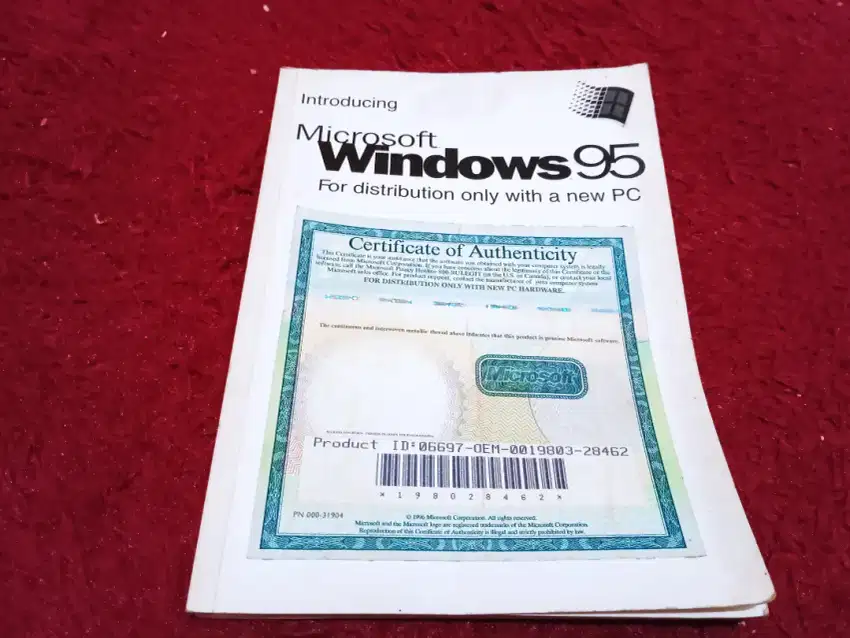 Buku manual Microsoft Windows 95