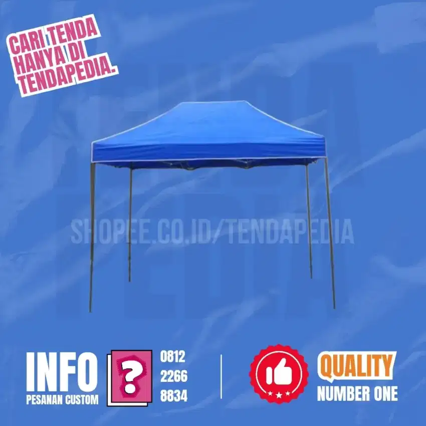 Tenda lipat 2x3m readystok