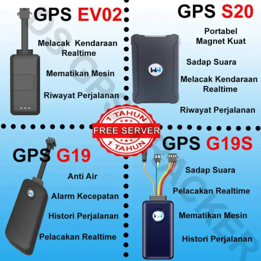 Paket Include GPS TRACKER (Alat + Pemasangan + Kartu Gps)