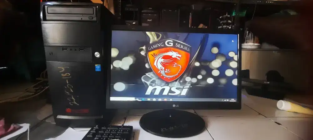 Komputer Gaming Core i5/Ram 8Gb/Hdd 1Tera+Vga 2Gb+Monitor 19