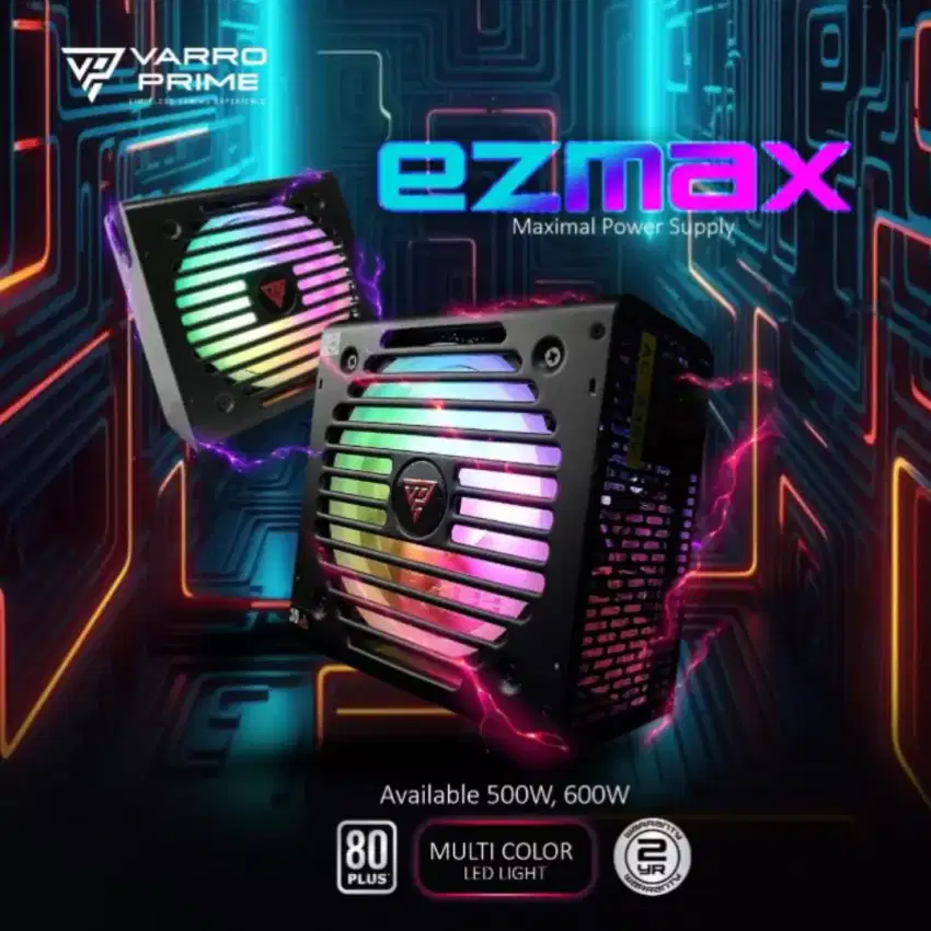 PSU Ezmax RGB Gaming 80+