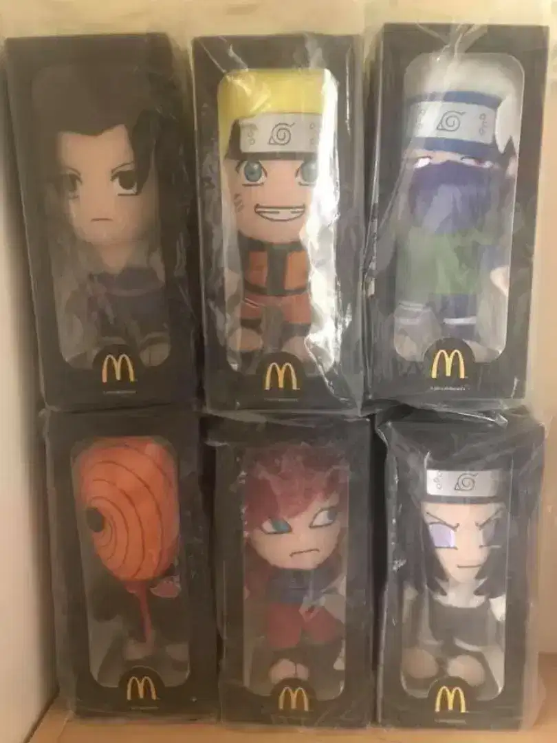 Happy meal mainan naruto boruto mcdonald's