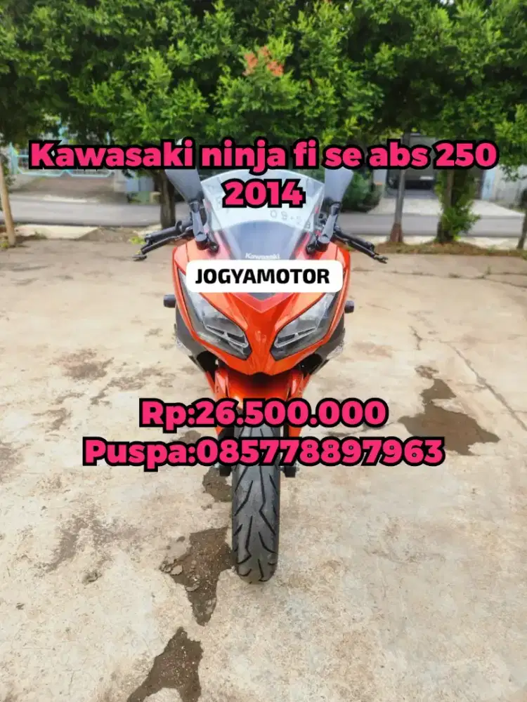 Kawasaki ninja 250 Cc 2014 - Motor Bekas - 917248111