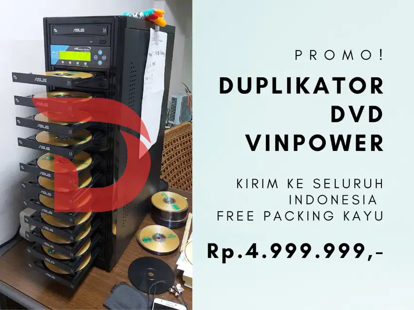 Duplikator/Duplicator CD/DVD VINPOWER DIGITAL 11 Tingkat