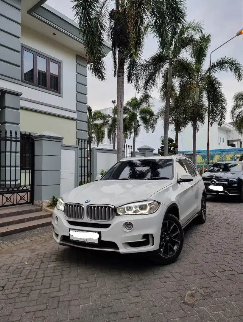 Bmw x5 2017 warna putih bensin x1