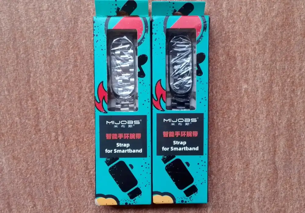 Strap miband besi warna hitam