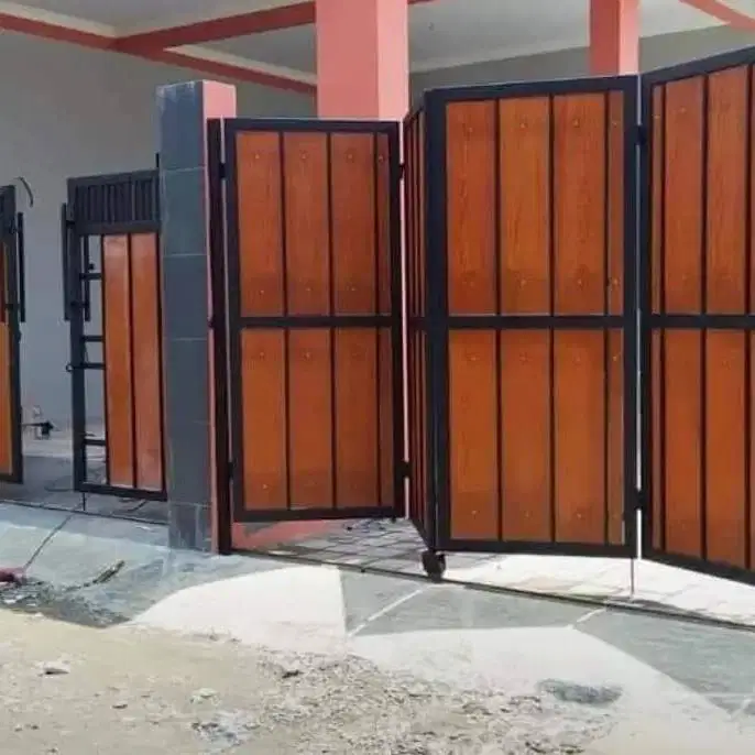 pintu pagar lipat minimalis free survei jabodetabek