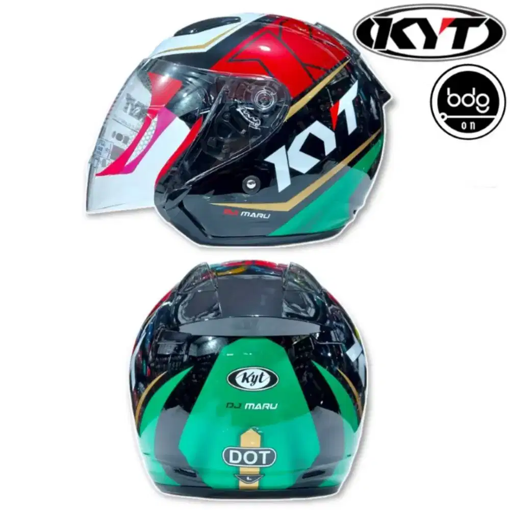 NEW BARU. Promo HELM KYT SNI ~SPORTY Stylish Cakep. ORIGINAL ASLI ~Jos