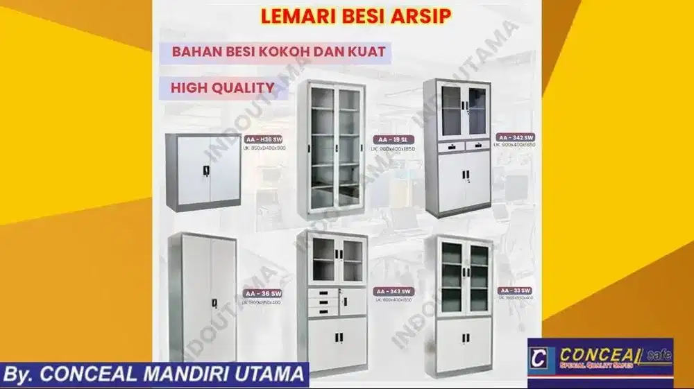 Lemari Arsip Locker Besi Loker Pegawai Hotel Losmen Masjid Asrama Mes