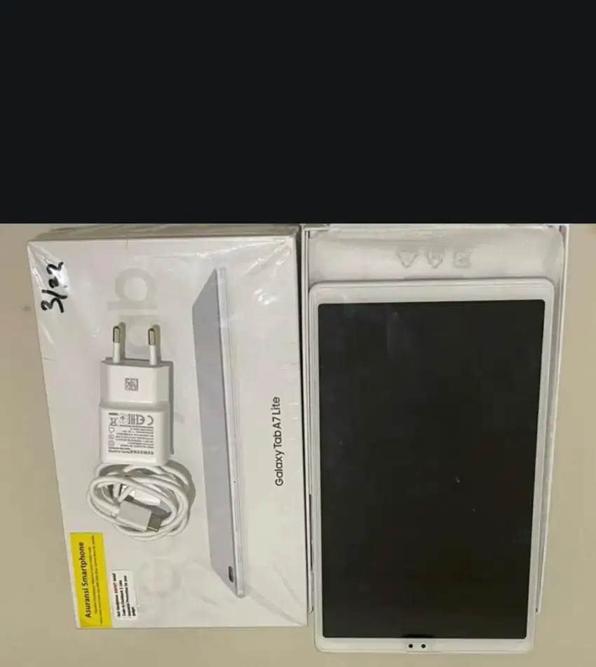 Dijual Samsung Tab A7 Lite White Mulus Siap pakai