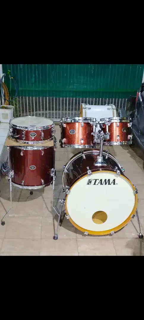 Tama silverstar 5pcs red sparkle SHELLPACK