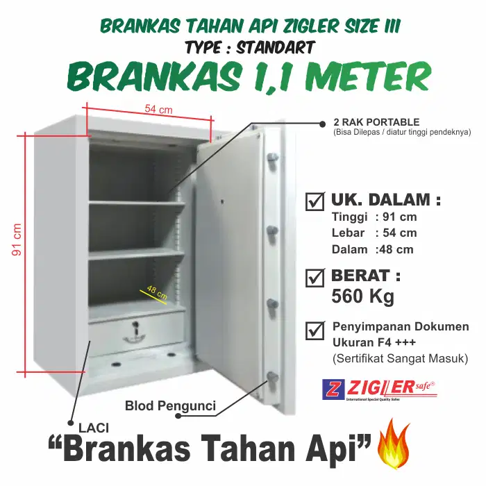 BRANKAS ZIGLER SAFE