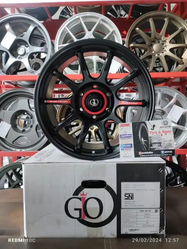 Velg work emotion r18 6x139.7 lbr9 et12