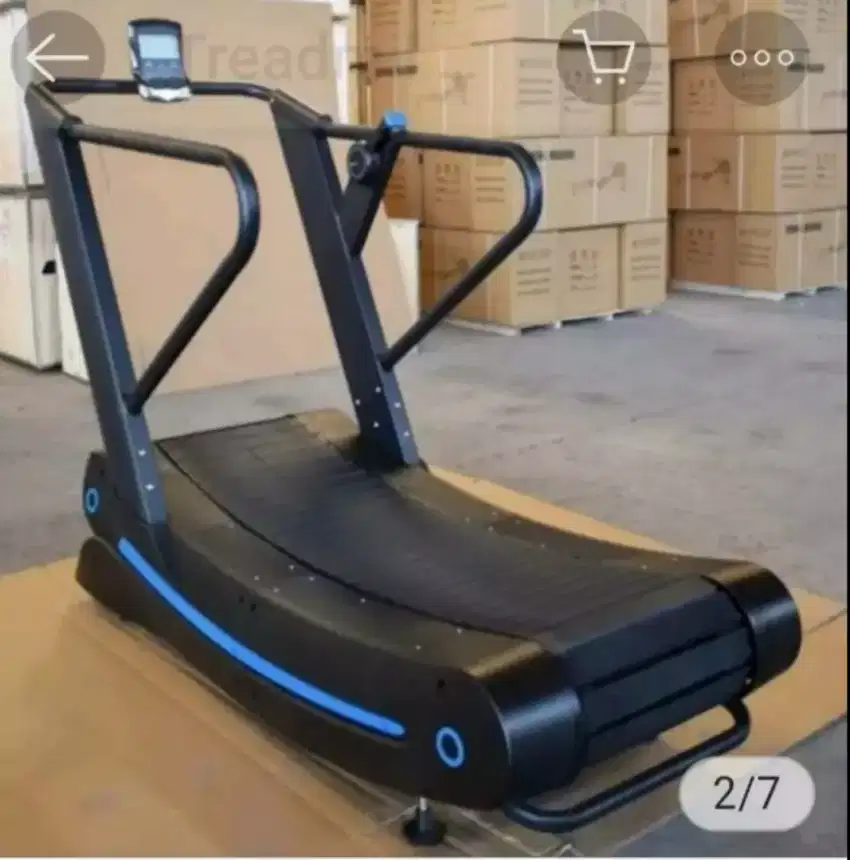 Alat fitnes treadmill manual CURVE tl 800