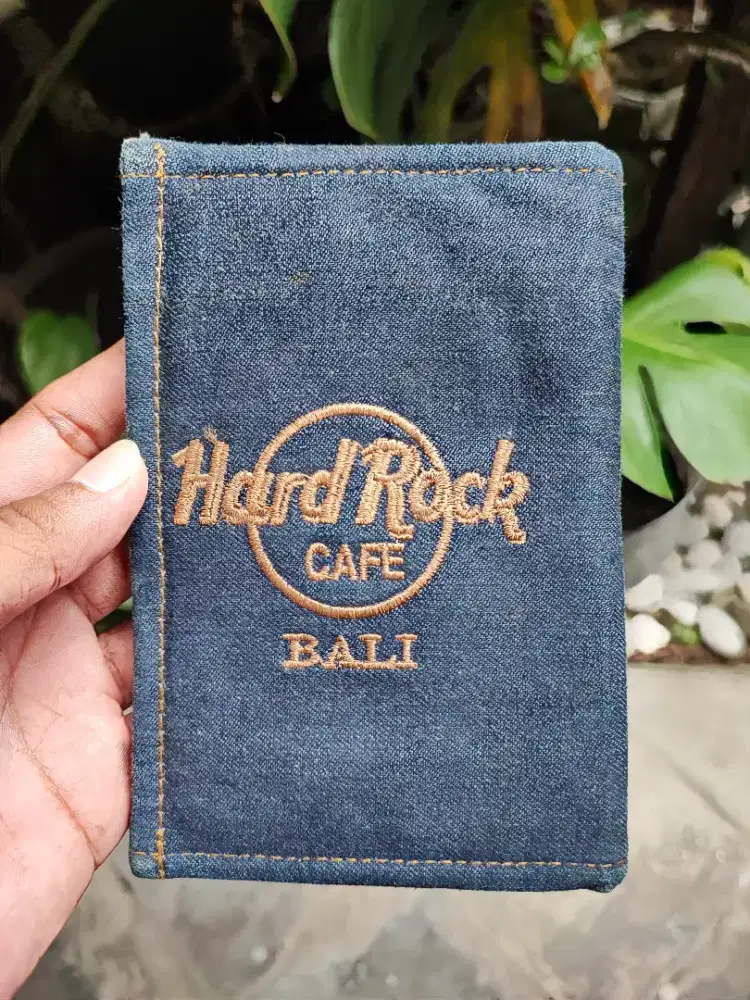 Dompet Denim Original Hard Rock Cafe Bali