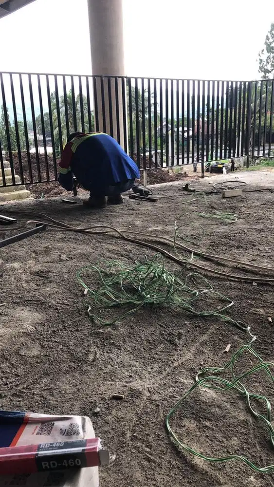 Las kanopi, pagar, restorasi, dll