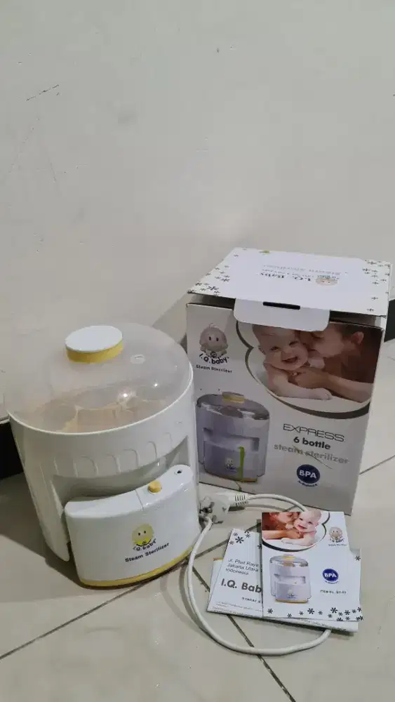 Steam Sterilizer botol bayi IQ baby