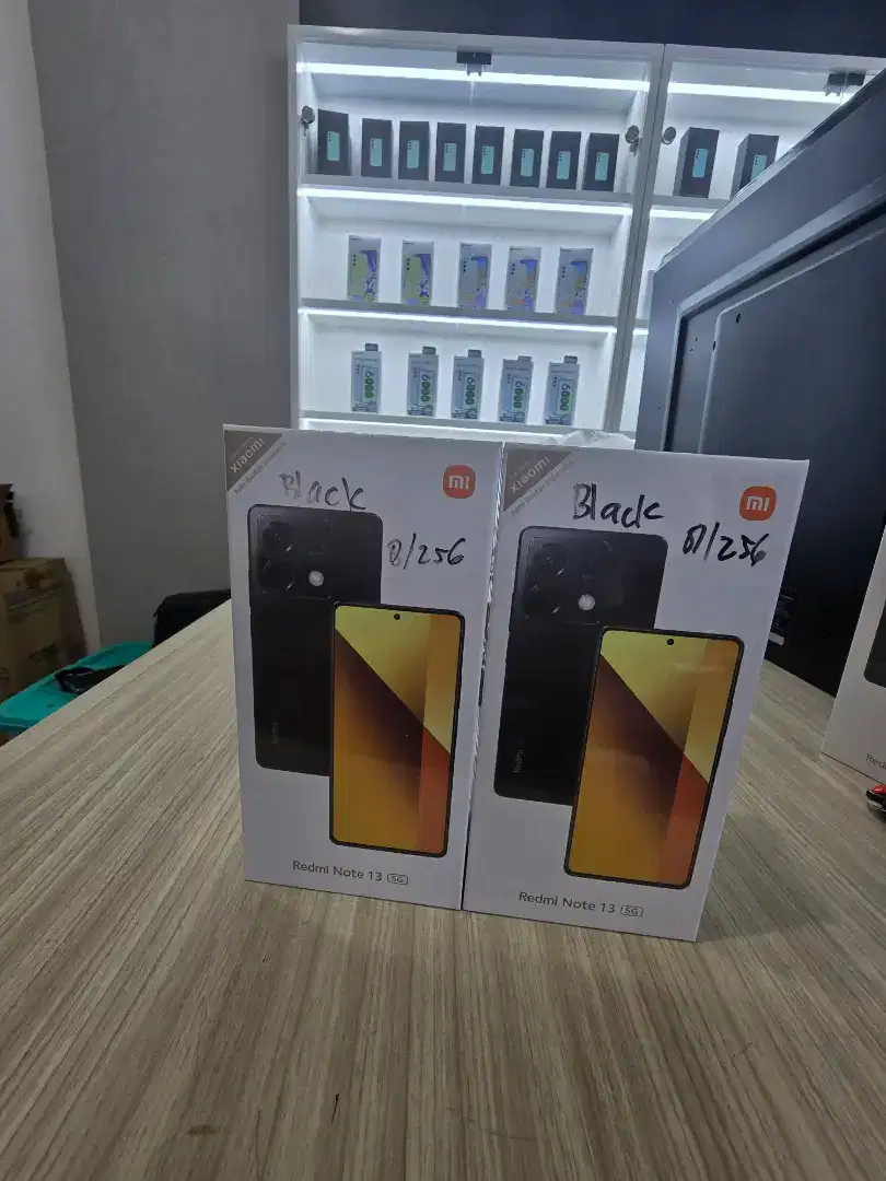 XIAOMI REDMINOTE 13 5G RAM 8/256GB GARANSI RESMI XIAOMI 15 BULAN