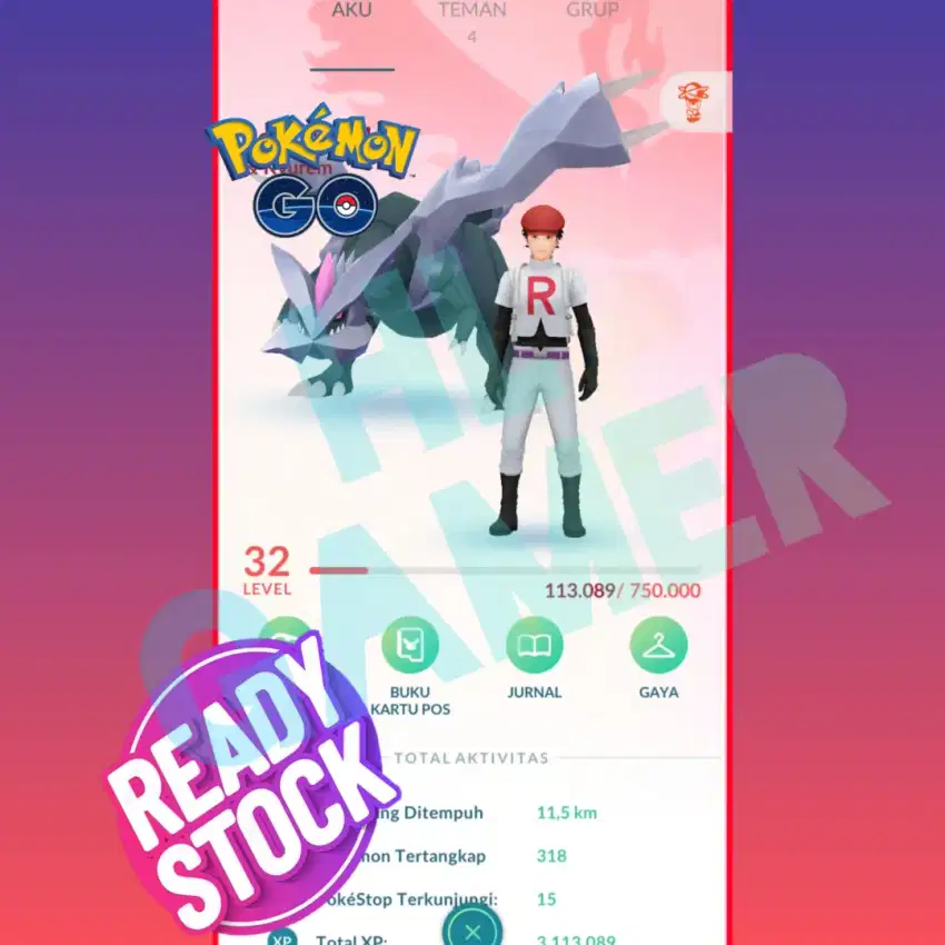 Akun Game Pokemon Go Keren Murah