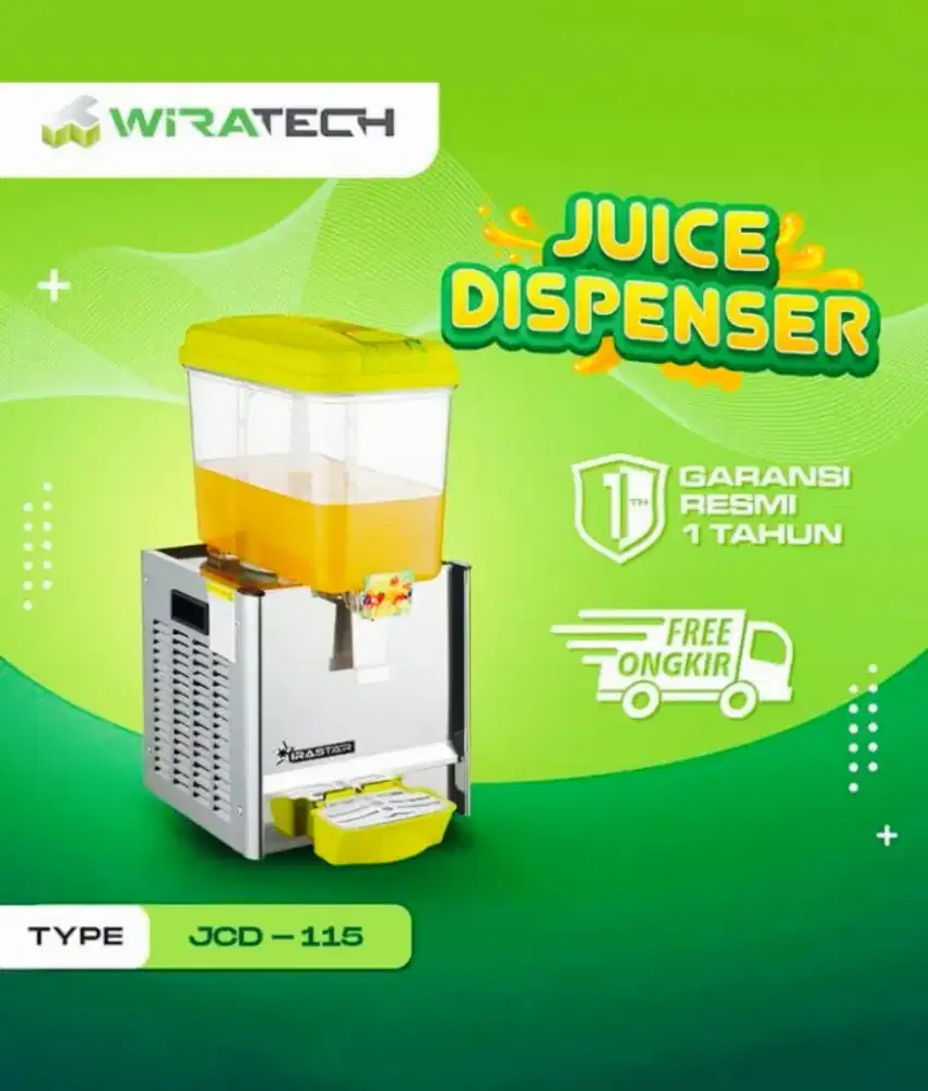 Dispenser Juice Jus Minuman Dingin Wirastar JCD-115