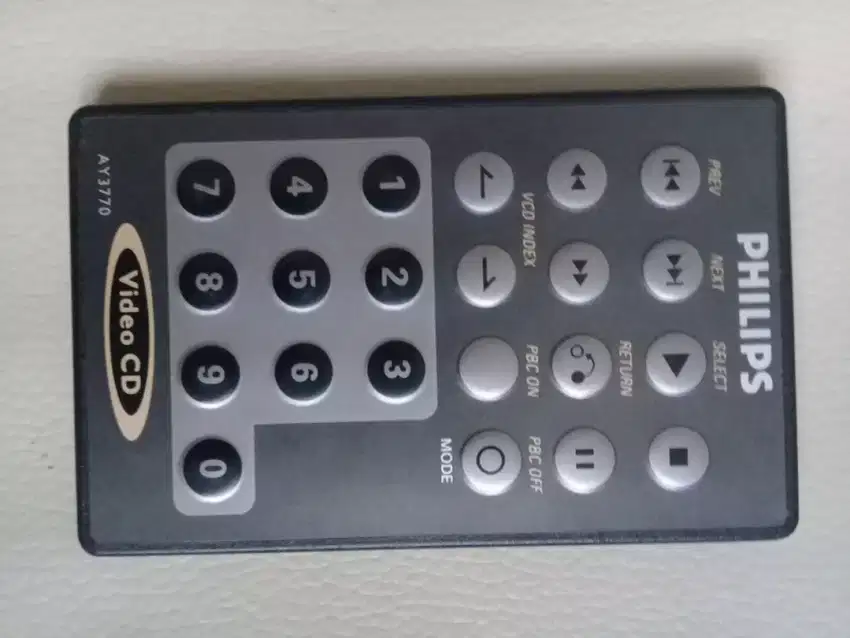 Remote CD/VCD portable Philips AY3770